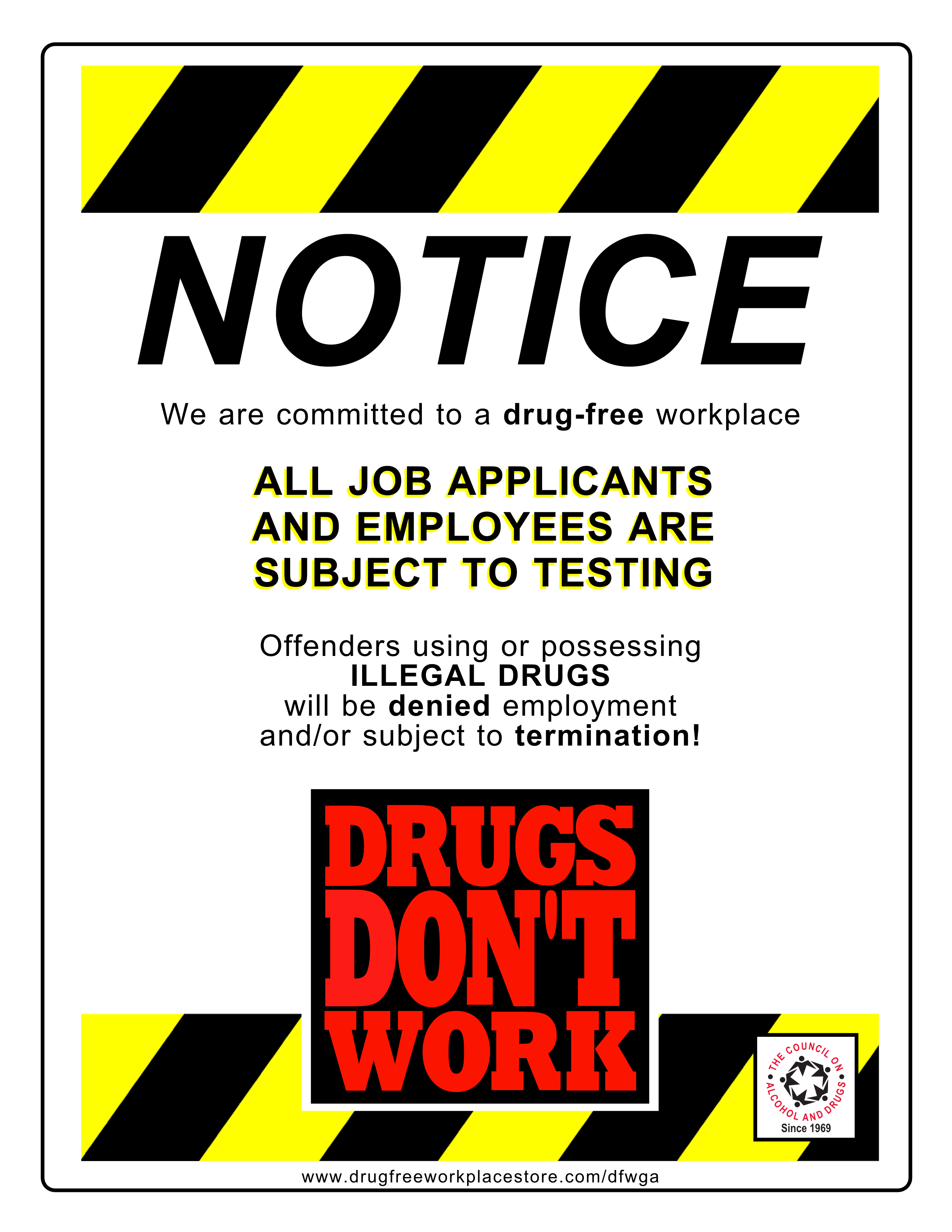 Drug Free Workplace Georgia Drug Free Workplace Store Drug Free Workplace Programs And Services