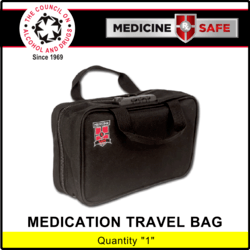 Medicine Safe Medication Travel Bag MTB-1